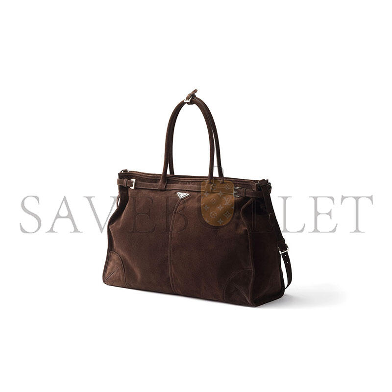 PRADA BONNIE SUEDE TOTE BAG 2VG128 (50*36*17cm)